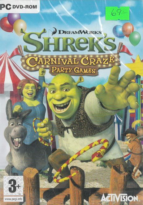 Huvudbild Shrek Carnival Craze (pc)