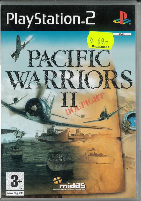 Huvudbild Pacific warriors 2 dogfight (Ps2) beg