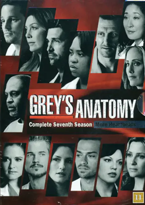 Huvudbild Grey's Anatomy - Säsong 7 (dvd) beg