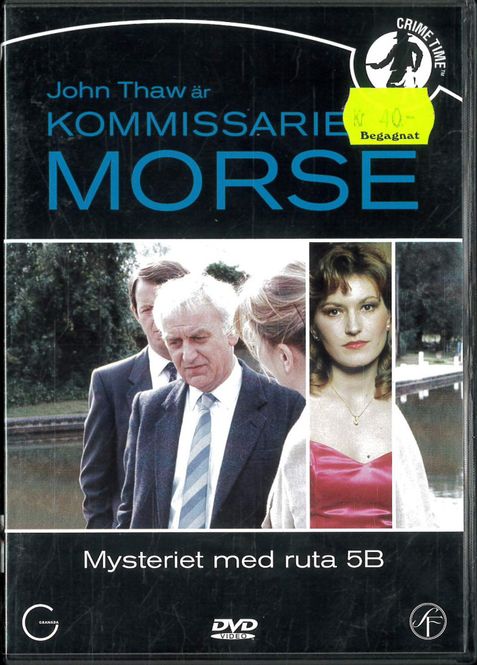 Huvudbild Kommissarie Morse -  Mysteriet med ruta 5B (beg ...
