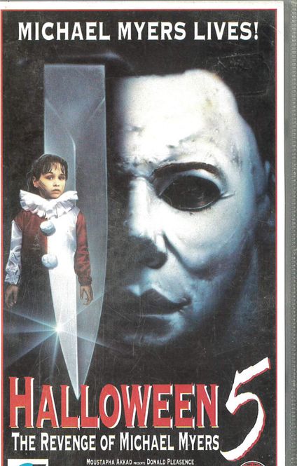 Huvudbild Halloween 5 (VHS) uk import