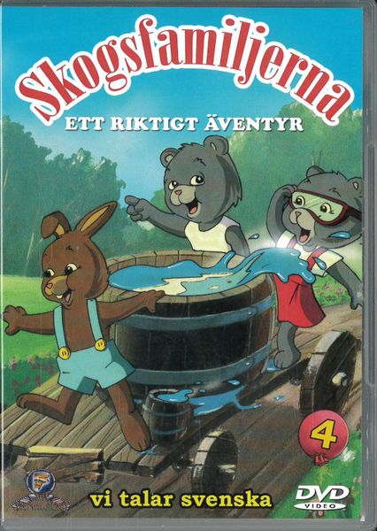 Skogsfamiljerna 4 Ett riktigt äventyr (dvd)