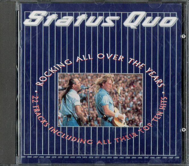 Huvudbild Status quo - Rocking All Over The Years (cd) beg