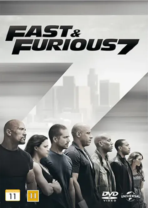 Huvudbild Fast & Furious 7 (DVD)