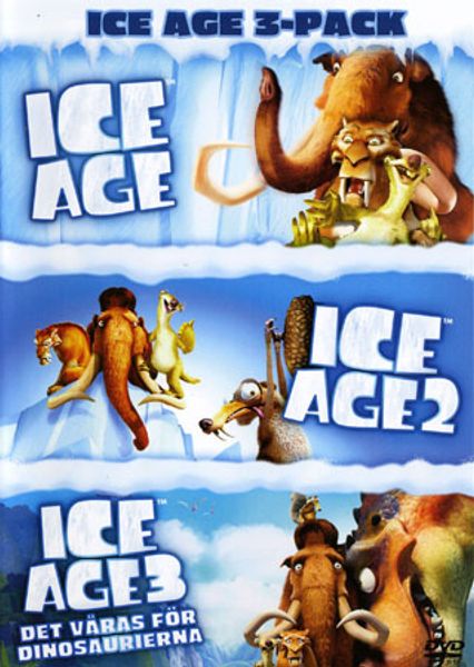 Ice Age 1, 2 & 3 (dvd) beg