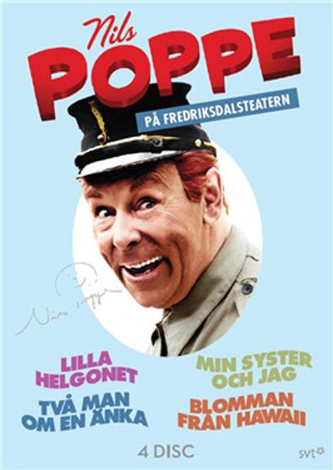 Huvudbild Nils Poppe på Fredriksdalsteatern - Volym 2 (DVD) ...