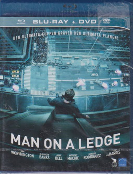 Huvudbild Man on a Ledge (Blu-Ray + DVD) beg