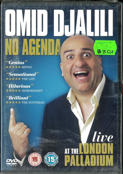 Huvudbild Omid Djalili - No Agenda  (dvd) import