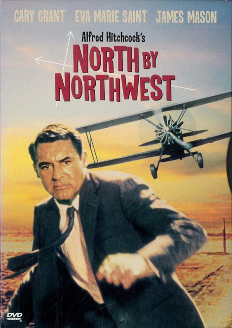 Huvudbild North By Northwest  (DVD) import beg