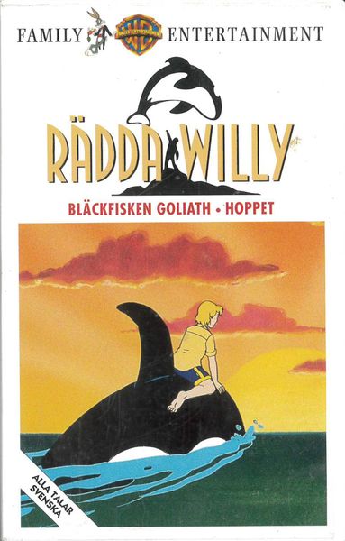 Rädda Willy - Bläckfisken Goliath  (vhs)