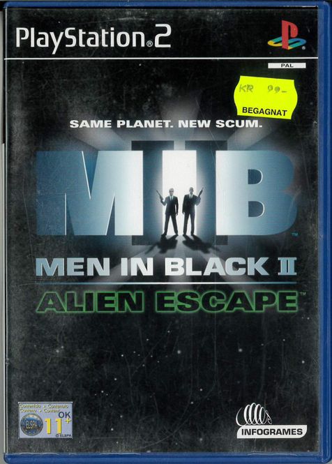 Huvudbild Men In Black 2 Alien Escape (Ps2) beg