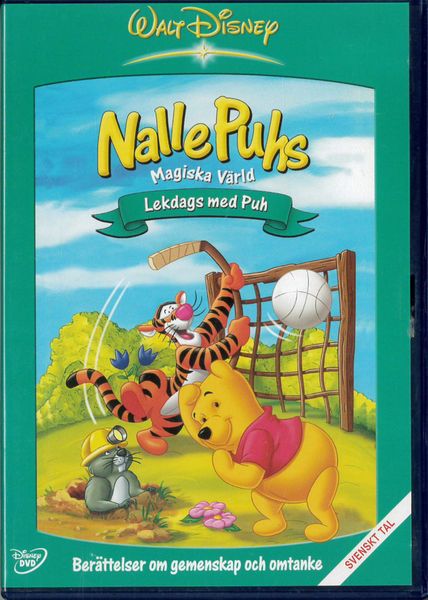 Nalle Puhs Magiska Värld - Lekdags med Puh  (DVD) beg