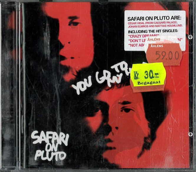 Huvudbild Safari On Pluto - You Go To My Head  (cd) beg