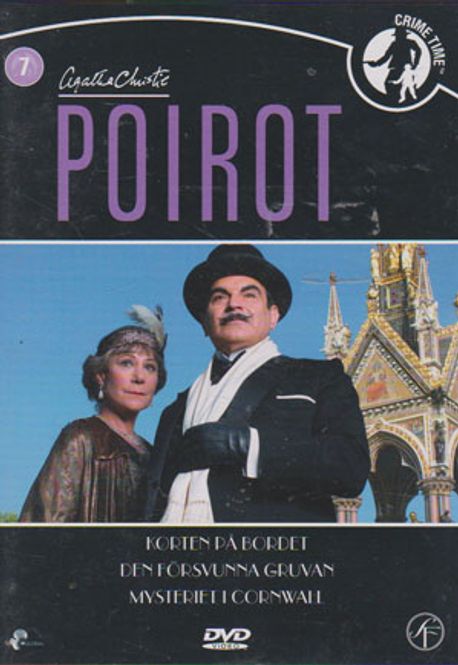 Huvudbild Poirot  7  Korten på bordet / Den försvunna ...