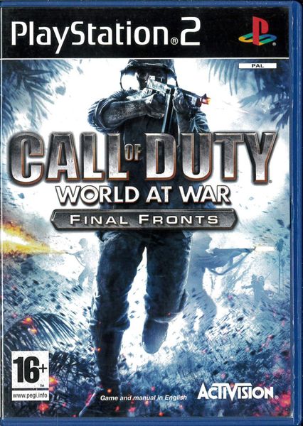 Call Of Duty: world at war - final fronts  (ps2) beg