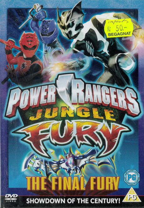 Huvudbild Power Rangers Jungle Fury  - final fury (DVD) beg ...