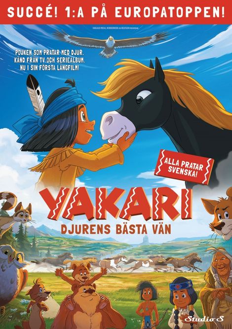 Huvudbild Yakari - Djurens bästa vän (DVD)
