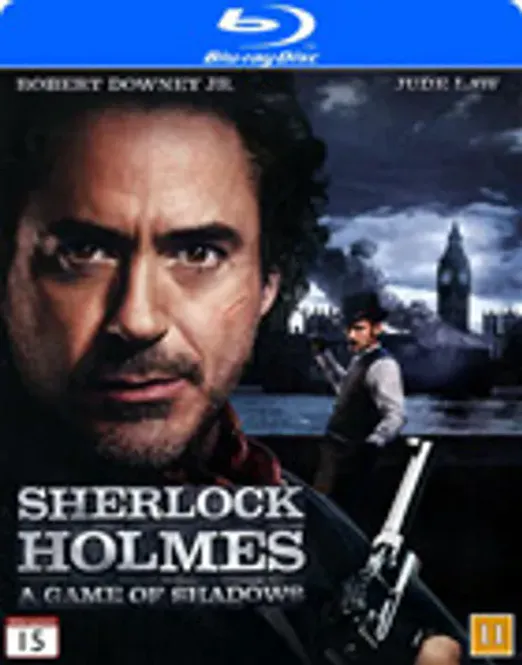 Huvudbild Sherlock Holmes - A Game of Shadows (Blu-Ray)