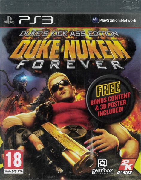 Duke Nukem Forever - Duke's Kick Ass Edition (Ps3) beg