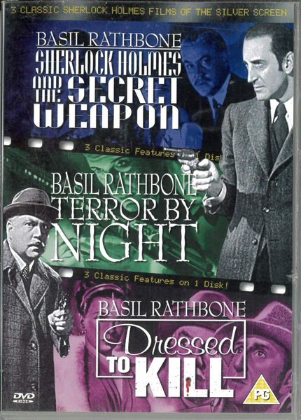 Sherlock holmes/Terror by night)dressed to kill (DVD) beg import