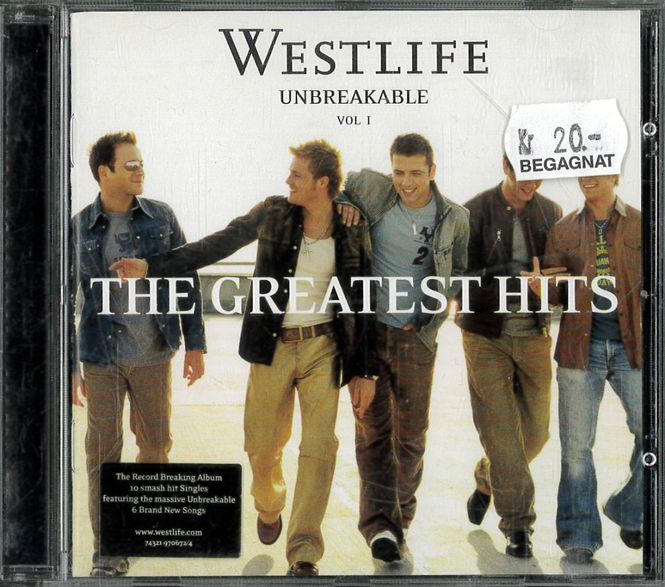 Huvudbild Westlife - Unbreakable - The Greatest Hits (CD) ...