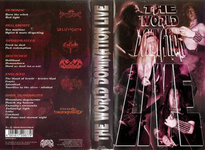 Huvudbild WORLD DOMINATION TOUR (BEG VHS)