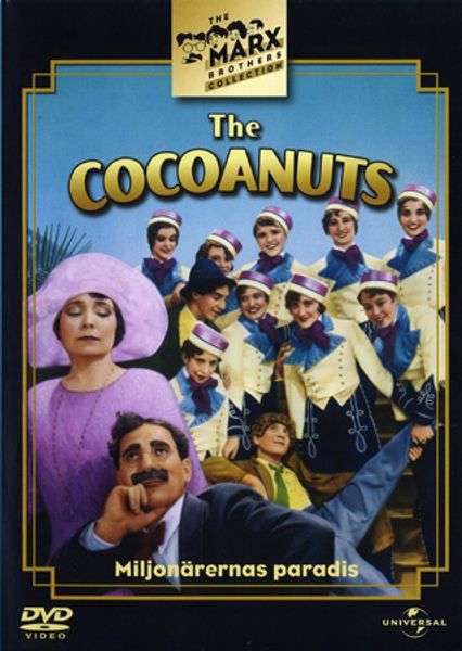 Miljonäerernas paradis/Cocoanuts - 1929 (dvd)