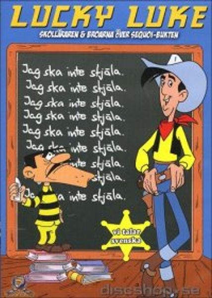 Lucky Luke - Skolläraren & Broarna över Sequoi-bukten  (DVD)
