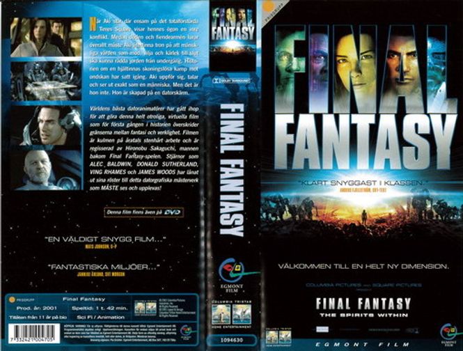 Huvudbild Final Fantasy (vhs)