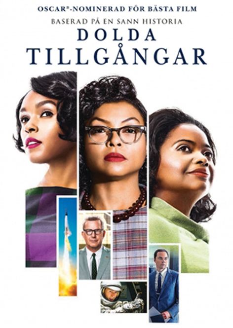 Huvudbild Dolda Tillgångar/Hidden Figures (dvd) fd hyr