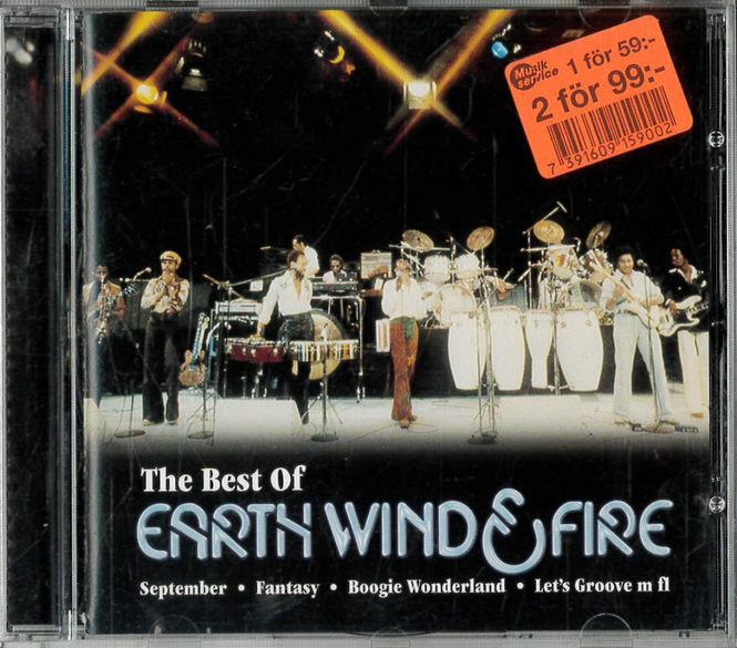 Huvudbild Earth Wind & Fire - the best of  (CD) beg