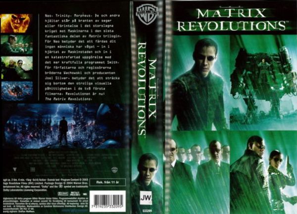 Matrix Revolutions  -vhs