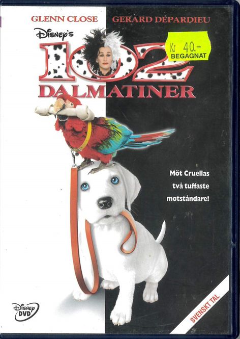 Huvudbild 102 Dalmatiner (DVD) beg