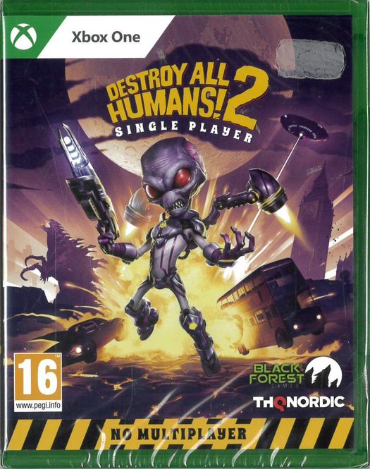 Huvudbild Destroy All Humans 2 - Single Player  (XboxOne)