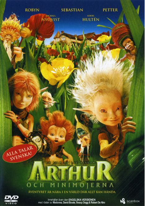 Huvudbild Arthur 1 minimojerna (dvd) beg