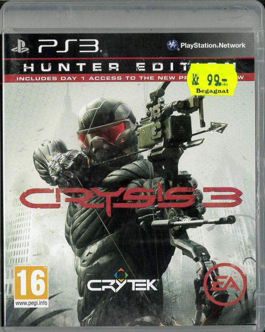 Huvudbild Crysis 3: Hunter Edition (ps3) beg