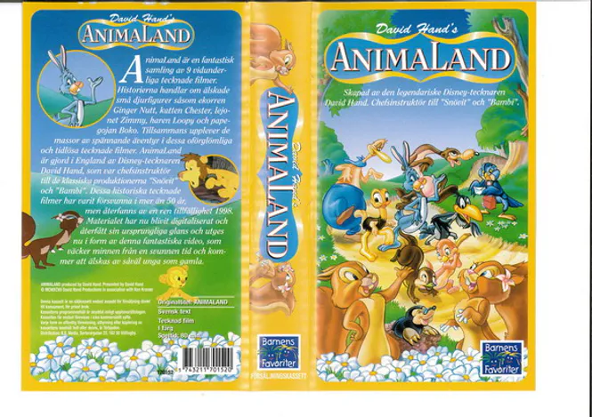 Huvudbild Animaland (vhs)
