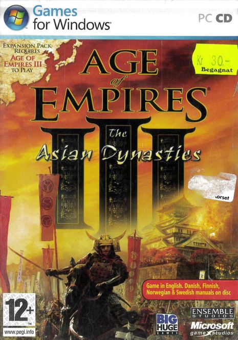 Huvudbild Age Of Empires - Asian Dynasties (Pc beg)