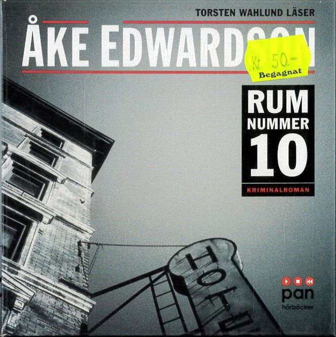 Huvudbild ÅKE EDWARDSON: Rum nummer 10 (ljudbok) beg