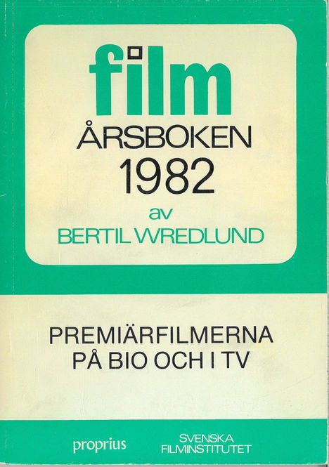 Huvudbild filmårsboken 1982