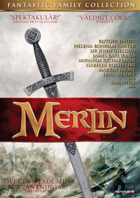 Huvudbild Merlin (Miniserie) beg dvd