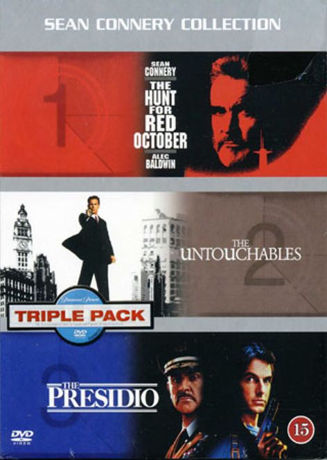 Huvudbild Sean Connery Collection (2005) beg dvd