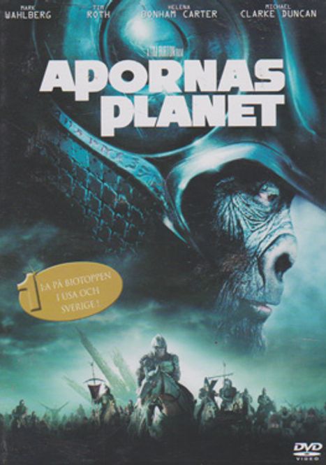 Huvudbild Apornas Planet (2001) (Second-Hand DVD)