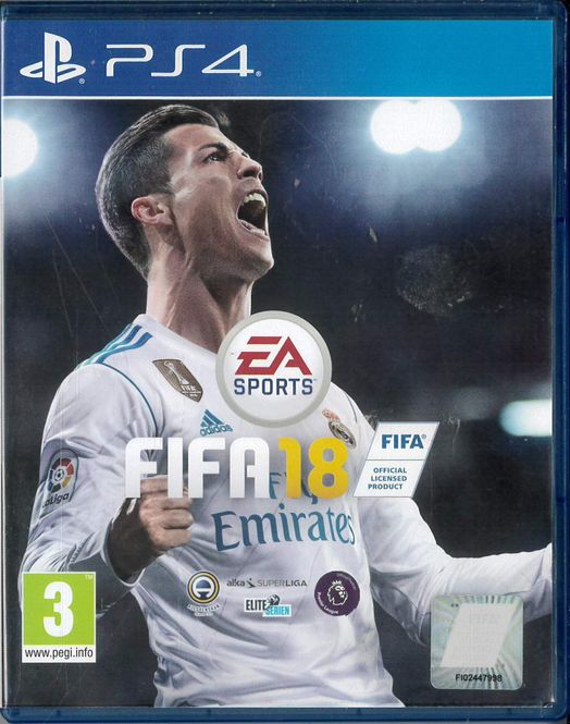 Huvudbild Fifa 18 (Ps4) beg