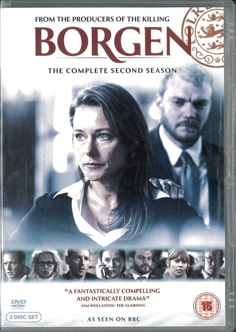 Huvudbild Borgen - season 2 (DVD) beg import