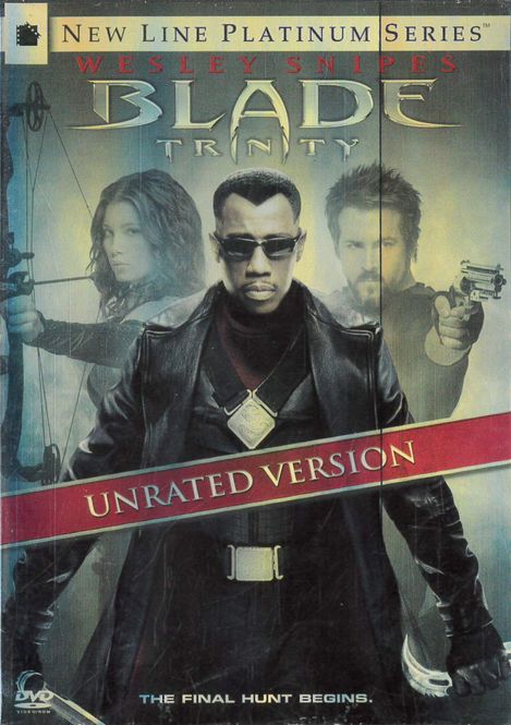 Huvudbild Blade 3 Trinity (dvd) import beg