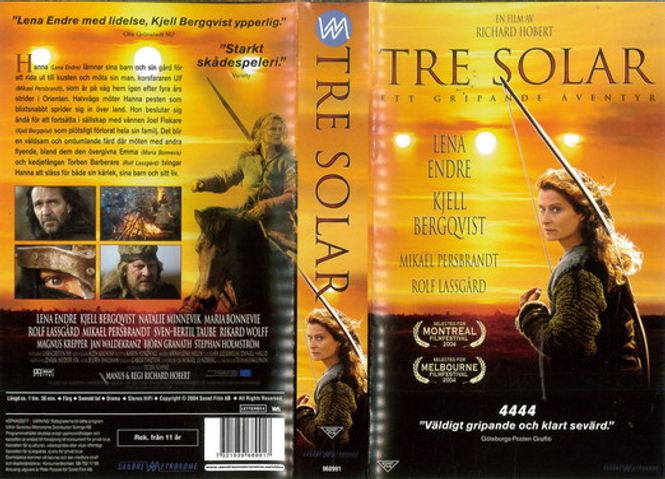 Huvudbild Tre solar (VHS) ny
