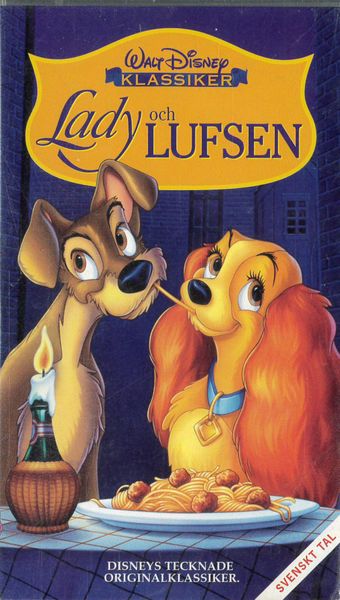 Lady och Lufsen - Disneyklassiker 15 (vhs)