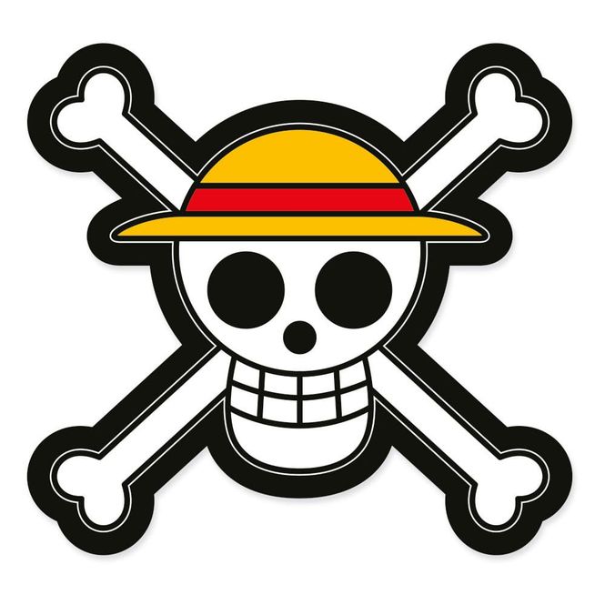 Huvudbild One Piece 3D kudde - Jolly Roger