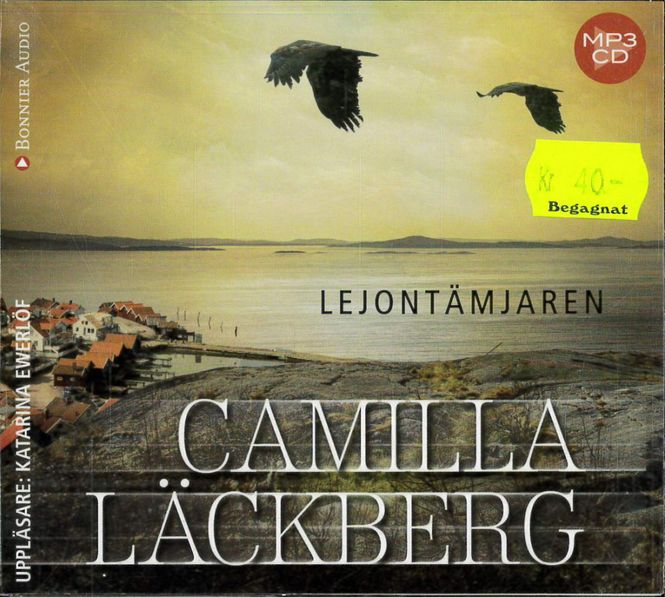 Huvudbild CAMILLA LÄCKBERG: Lejontämjaren (ljudbok) beg